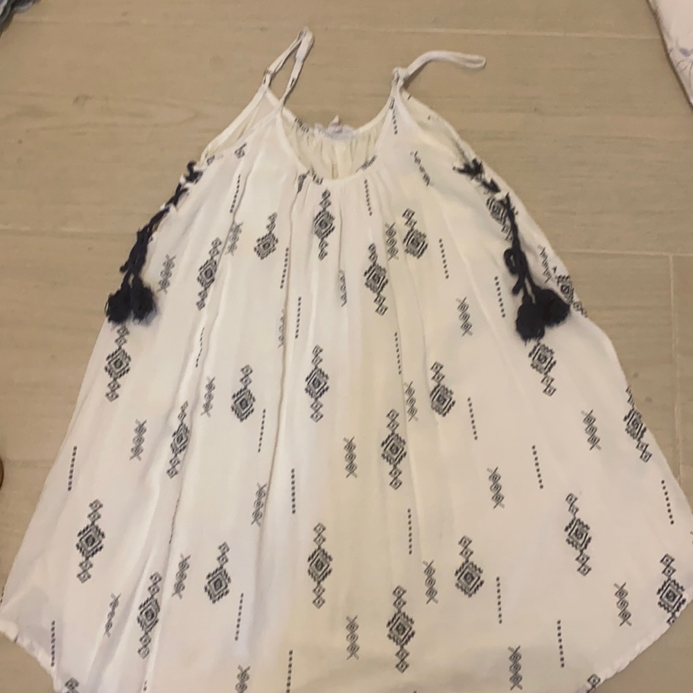 Ten Sixty Sherman Girls White summer dress